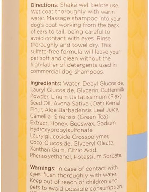 Load image into Gallery viewer, Puppies Natural Tearless 2 in 1 Shampoo and Conditioner | Made with Buttermilk and Linseed Oil | Best Tearless Puppy Shampoo for Gentle Skin and Coat | Made in USA, 16 Oz
