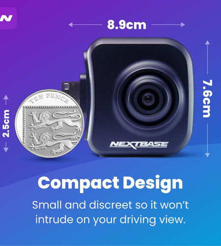 Series 2 Additional Dash Camera - Rear View Dash Cam, Back Window Recording – Compatible with Series 2 322GW, 422GW, 522GW and 622GW Dashcam Models