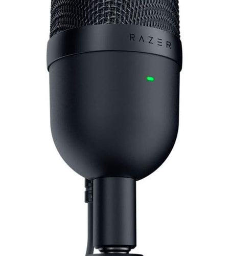 Seiren Mini USB Condenser Microphone: for Streaming and Gaming on PC - Professional Recording Quality - Precise Supercardioid Pickup Pattern - Tilting Stand - Shock Resistant - Classic Black