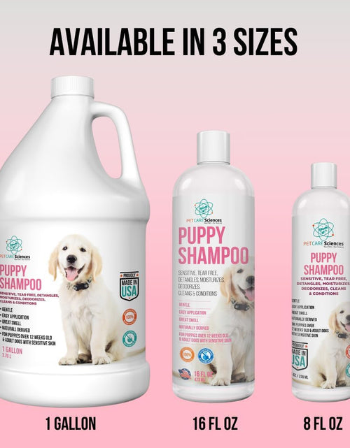 Load image into Gallery viewer, 1 Gallon Tearless Puppy Shampoo and Conditioner - anti Itch Dog Shampoo Sensitive Skin - Coconut Oil Oatmeal Pet Shampoo for Puppies
