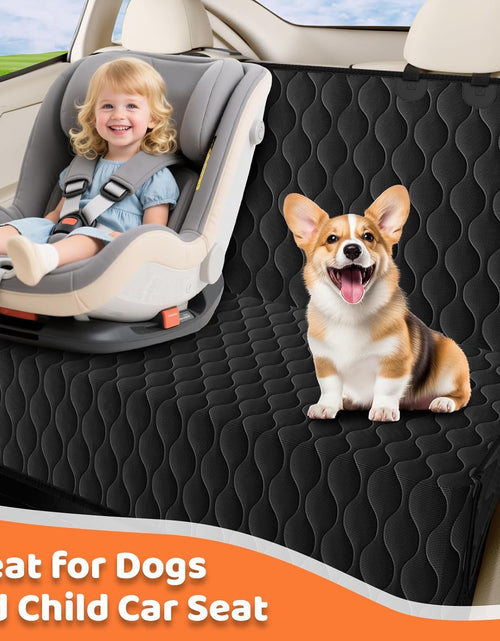 Load image into Gallery viewer, 100% Waterproof Pet Seat Cover Car Seat Cover for Pets - Scratch Proof &amp; Nonslip Backing &amp; Hammock, Quilted, Padded, Durable Pet Seat Covers for Cars Trucks and Suvs
