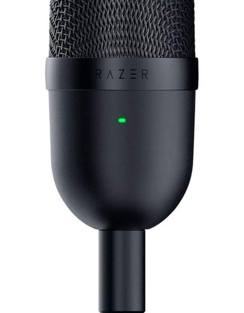 Load image into Gallery viewer, Seiren Mini USB Condenser Microphone: for Streaming and Gaming on PC - Professional Recording Quality - Precise Supercardioid Pickup Pattern - Tilting Stand - Shock Resistant - Classic Black
